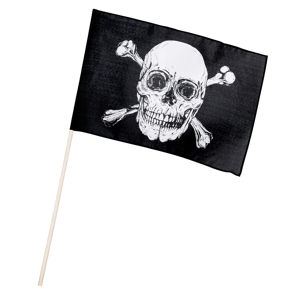 Piraten Zwaai Vlaggetje op stok