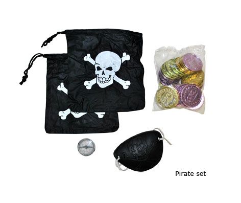 Piratenset 5 delig