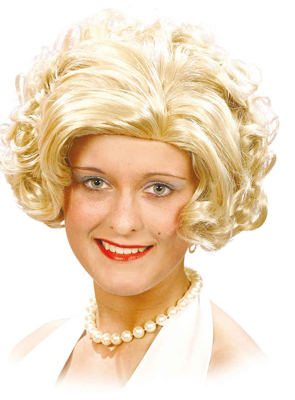 Pruik Marlene Blond