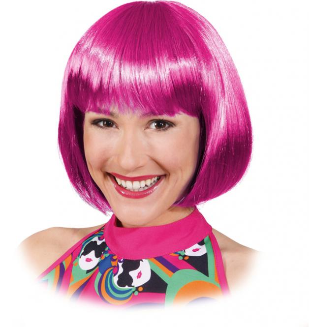 Pruik Sexy Lola fuchsia