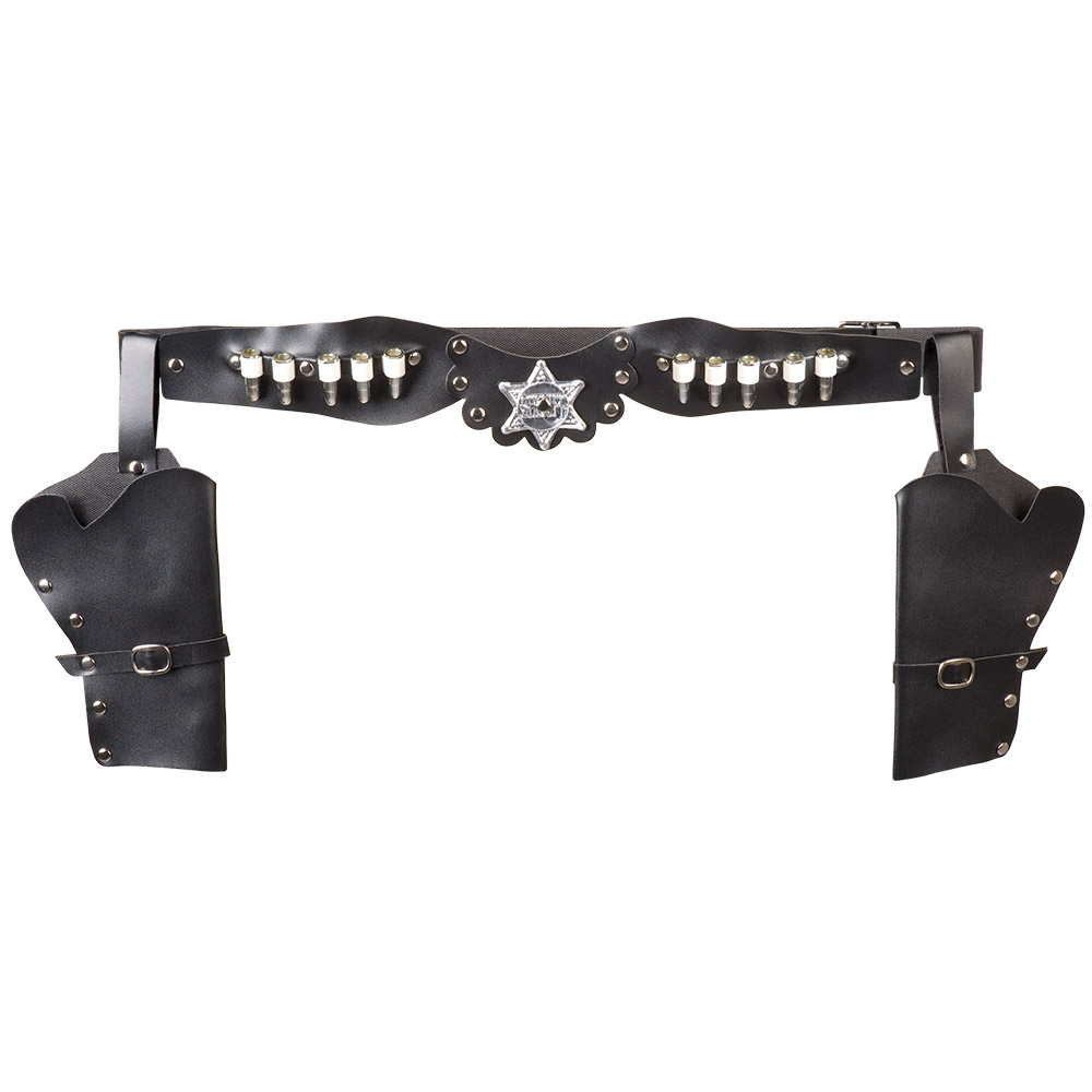 Cowboyholster dubbel Sheriff