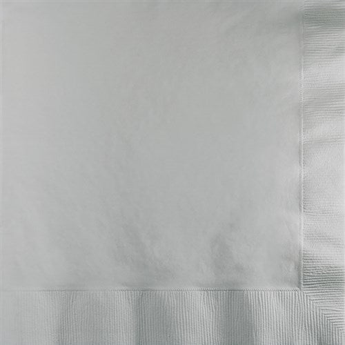 Servetten zilver  40x40 cm