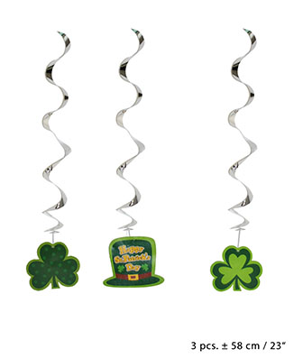 St Patrick's Day Deco spiraal