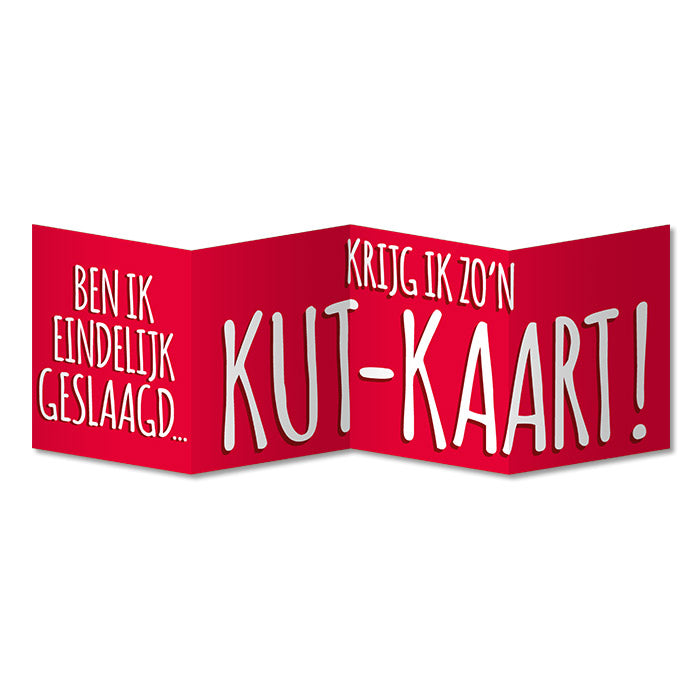 Kaart Surprise Geslaagd