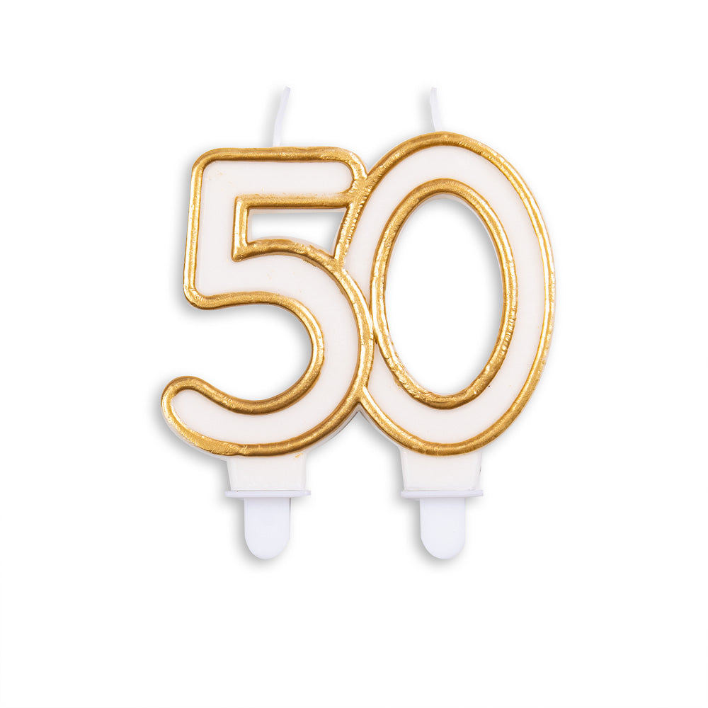 Cijferkaars dubbel goud 50