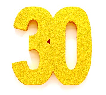 Tafeldecoratie 30