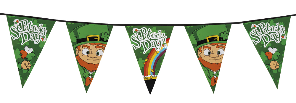 St Patrick's Day Vlaggenlijn 8m