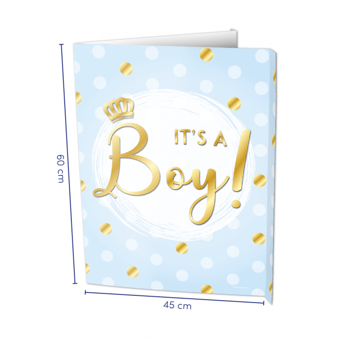 Window Sign It's a Boy