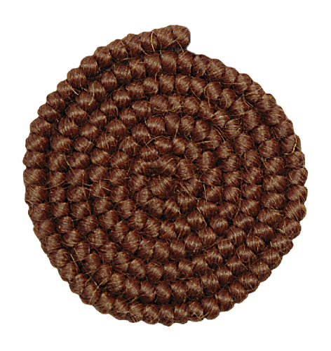 Wolcrepe m.bruin 1 mtr grimas