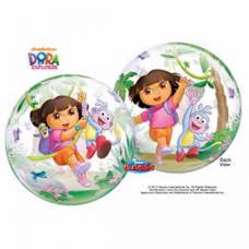 Bubble helium ballon Dora