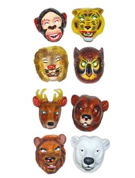 [61085-Zoo-2] Dierenmasker Leeuw