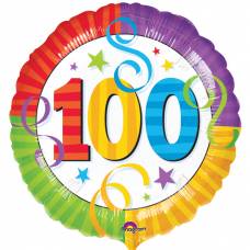 [115117] Folie helium ballon 100 jaar
