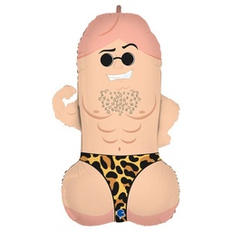 [G72047] Folie helium ballon Shape Mr. D / Penis