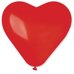 [10504] Ballonnen Hart Rood CR6 10 stuks