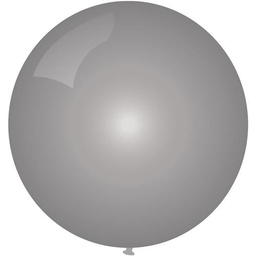 [445063] Ballon Zilver 90 cm