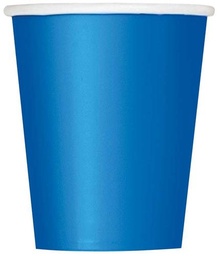[31476] Bekers donker blauw 14 stuks 25cl