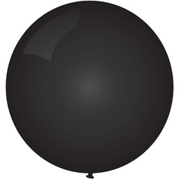 [445059] Ballon Zwart 90 cm