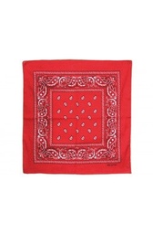 [0201-094] Boeren zakdoek rood