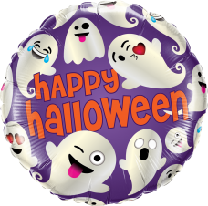 [58153] Folie helium ballon Happy Halloween spook