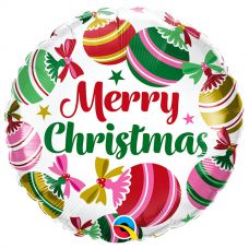 [15016] Folie helium ballon Merry Christmas