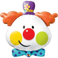 [49403] Folie helium ballon Shape Cute Clown  91cm