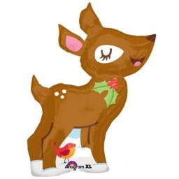 [18403] Folie helium ballon Shape Rendier  83cm