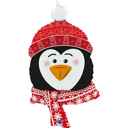[G72036] Folie helium ballon Shape Sweet Penguin  86cm
