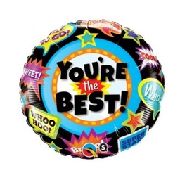 [24099] Folie helium ballon You're the Best!