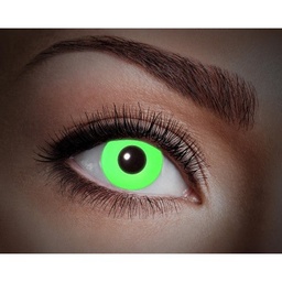 [6279969] Fun Lenzen UV Flash Green maandlenzen