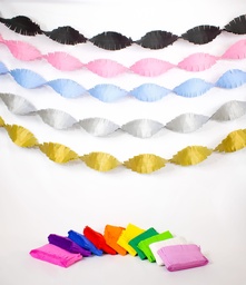 Draaislinger crêpepapier 6m