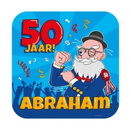 [7005037] Huldeschild Abraham 50 Jaar