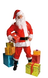 [13412] Kerstman kostuum luxe 5-delig