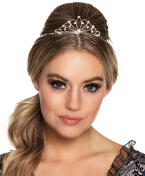 [64554] Kroon / Tiara Royal Queen met strass