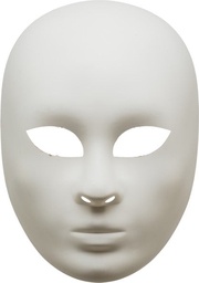 [46025] Masker wit heel gezicht  dames