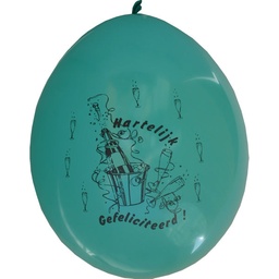 [10487] Ballonnen Bedr. Gefeliciteerd 10