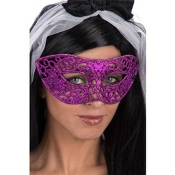 [10-01384] Oogmasker Paars glitter