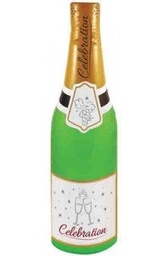 [55-X99036] Opblaas Champagne fles 73 cm