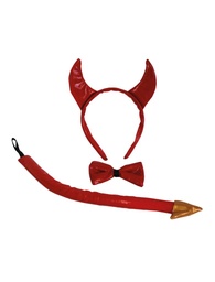 [74269] Duivelset 3-delig rood