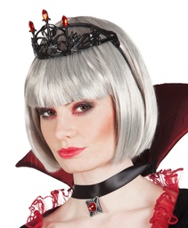 [96928] Diadeem met kroontje 'Ruby'