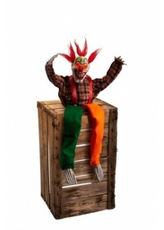 [10-09299] Zittende Clown met licht