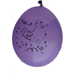 [10355] Ballonnen Bedr.12.5 jaar 10 st.