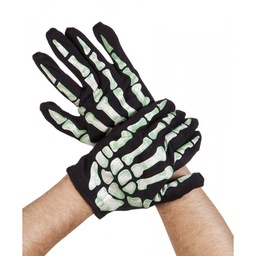 [74484] Handschoen skelet groen