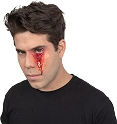 [54-25745] Schmink applicatie Latex Zipped Eye