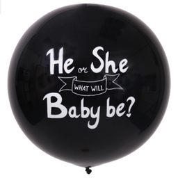 [0000705] Ballonnen Bedr He or She Q3ft