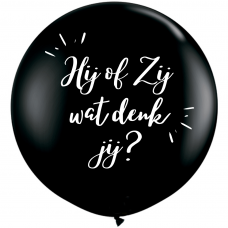 [00001166] Ballonnen Bedr Hij of Zij Q3ft