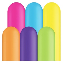 [45195] Modelleer Ballonnen Q260 Tropical 100 stuks