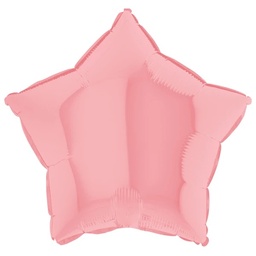 [192M03PK-P] Folie helium ballon ster matte pink