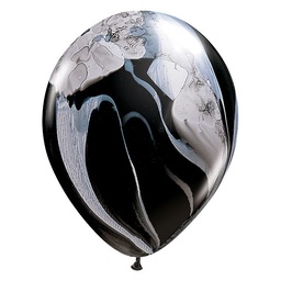 [39921] Ballonnen Marmer B&W Q11 25stuks