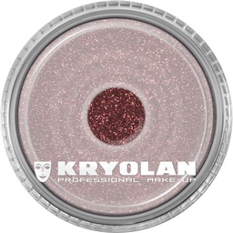 [02901/03-rose] Kryolan Polyester glimmer fine Rose