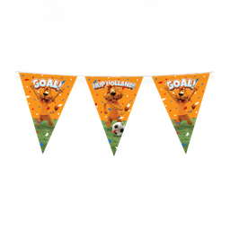 [8013001] Vlaggenlijn Loeki Oranje 10m